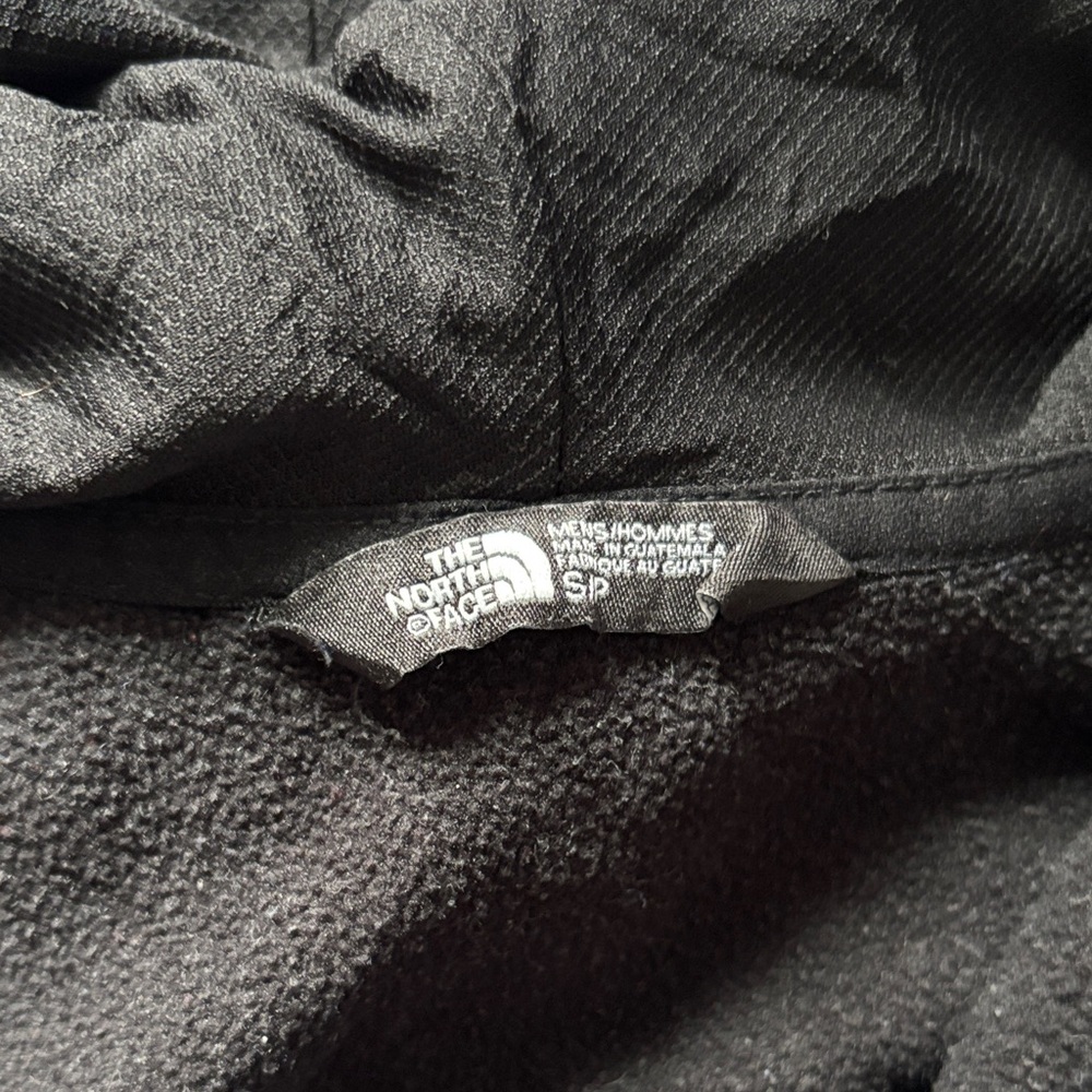 The North Face Black and Blue Zip-Up Hoodie - Picture 4 of 5